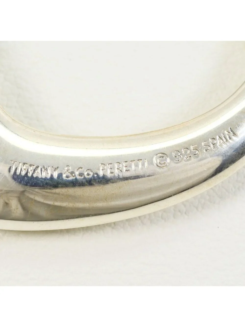 Tiffany & Co Open Heart Large 925 Sterling Silver Necklace 74